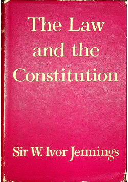 The Law and the Constitution