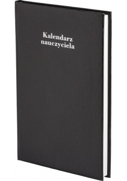 Kalendarz Nauczyciela A5 2019/2020 Albit T czarny