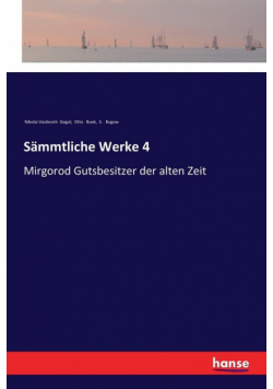 Sämmtliche Werke 4