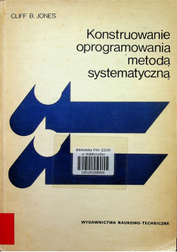Konstruowanie oprogramowania metodą systematyczną