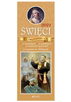 Kalendarz 2021 Święci orędownicy