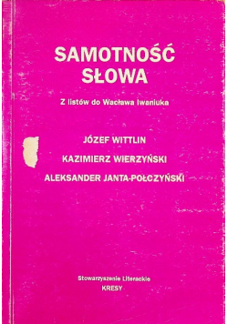 Samotność słowa