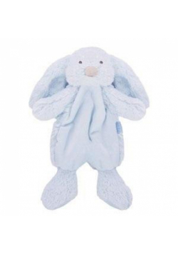 Królik Charlotte doudou niebieski 28cm