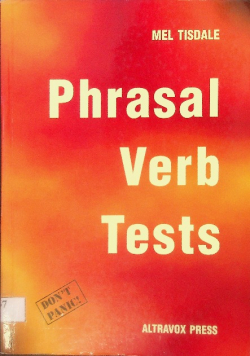 Phrasal Verb Tests