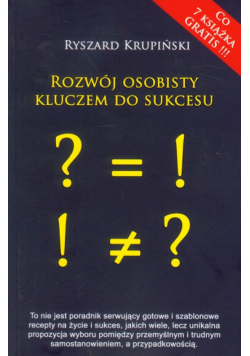 Rozwój osobisty kluczem do sukcesu