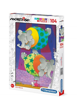 Puzzle 104 Supercolor Mordillo