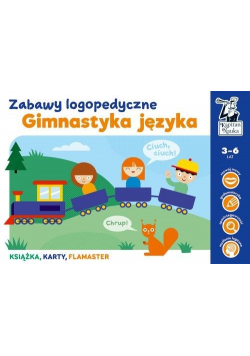 Gimnastyka języka Zabawy logopedyczne Kapitan Nauka