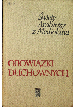 Obowiązki duchownych