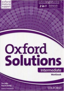 Oxford Solutions Intermediate WB+Online w.2019