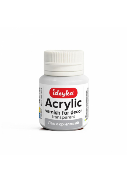 Błyszczący lakier akrylowy do dekoracji 20ml