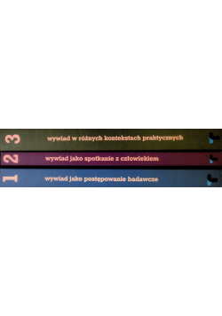 Wywiad psychologiczny Tom 1 do 3