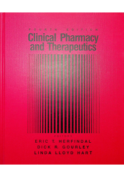 Clinical pharmacy and therapeutics Fourth edition