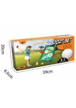 Gra 2w1 Golf + rzucanie do celu