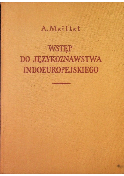 Wstęp do językoznawstwa indoeuropejskiego