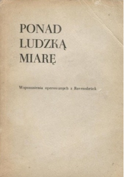 Ponad ludzką miarę
