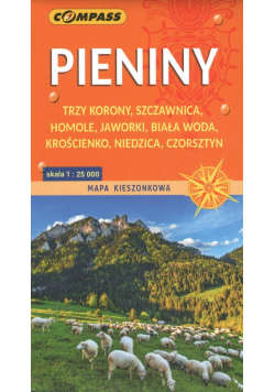 Pieniny Mapa kieszonkowa 1:25 000