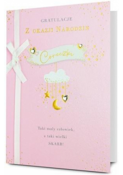 Karnet B6 Narodziny córeczki