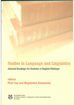 Studies in Language and Linguistics