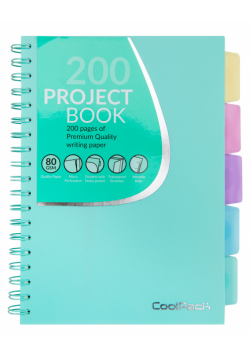 Kołozeszyt B5 PP Coolpack Pastel Powder Mint
