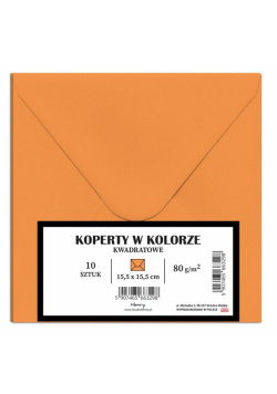 Koperty KW pomarańczowe 10szt