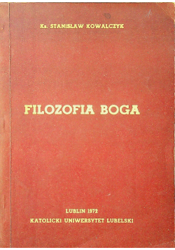 Filozofia Boga