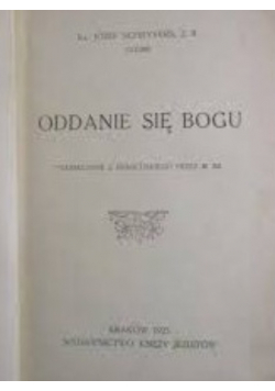 Oddanie się Bogu 1923 r.