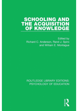 Schooling and the Acquisition of Knowledge