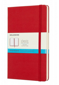 Notes Classic 13x21 tw. kropki czerwony