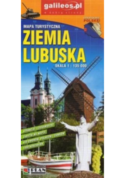 Mapa turystyczna - Ziemia Lubuska 1:135 000