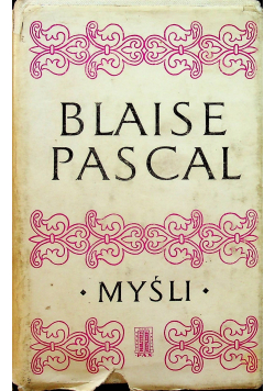 Blaise Pascal Myśli
