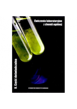 Ćwiczenia laboratoryjne z chemii ogólnej T.2