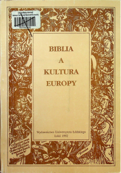 Biblia a kultura Europy Tom II