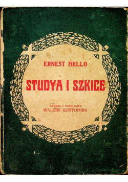 Studya i szkice 1912 r.