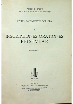 Varia latinitatis scripta 1949 r