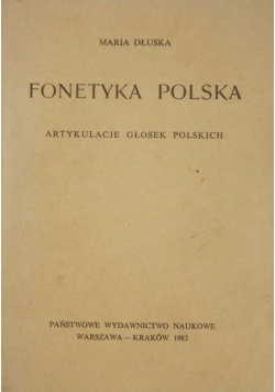 Fonetyka Polska artykulacje głosek polskich