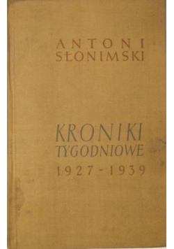 Kroniki tygodniowe 1927 1939