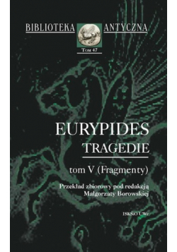 Eurypides Tragedie Tom V