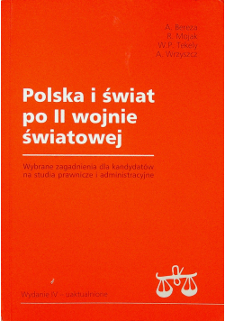 Polska i świat po drugiej wojnie światowej