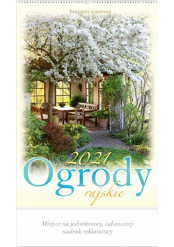 Kalendarz 2021 Reklamowy Ogrody Rajskie RW11