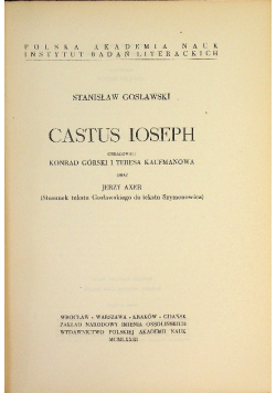 Castus Ioseph