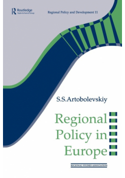 Regional Policy in Europe