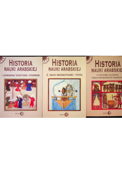Historia nauki arabskiej Tom 1 do 3