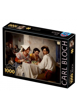 Puzzle 1000 Carl Bloch, Spotkanie w restauracji