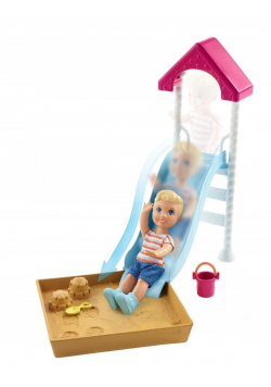 Barbie. Akcesoria spacerowe z laleczką FXG96