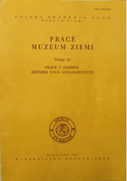 Prace muzeum ziemi zeszyt 34