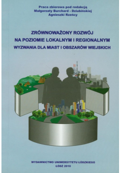 Zrównoważony rozwój na poziomie lokalnym i regionalnym
