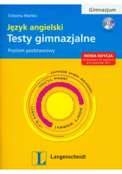 Język angielski Testy gimnazjalne + CD