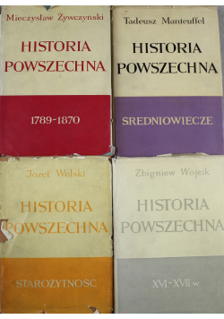 Historia powszechna 4 tomy
