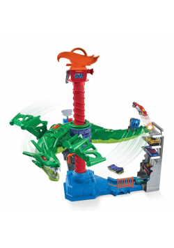 Hot Wheels City Zestaw Atak smoka