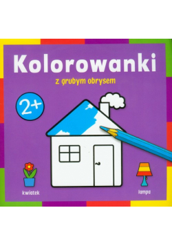 Kolorowanki z grubym obrysem: w domu